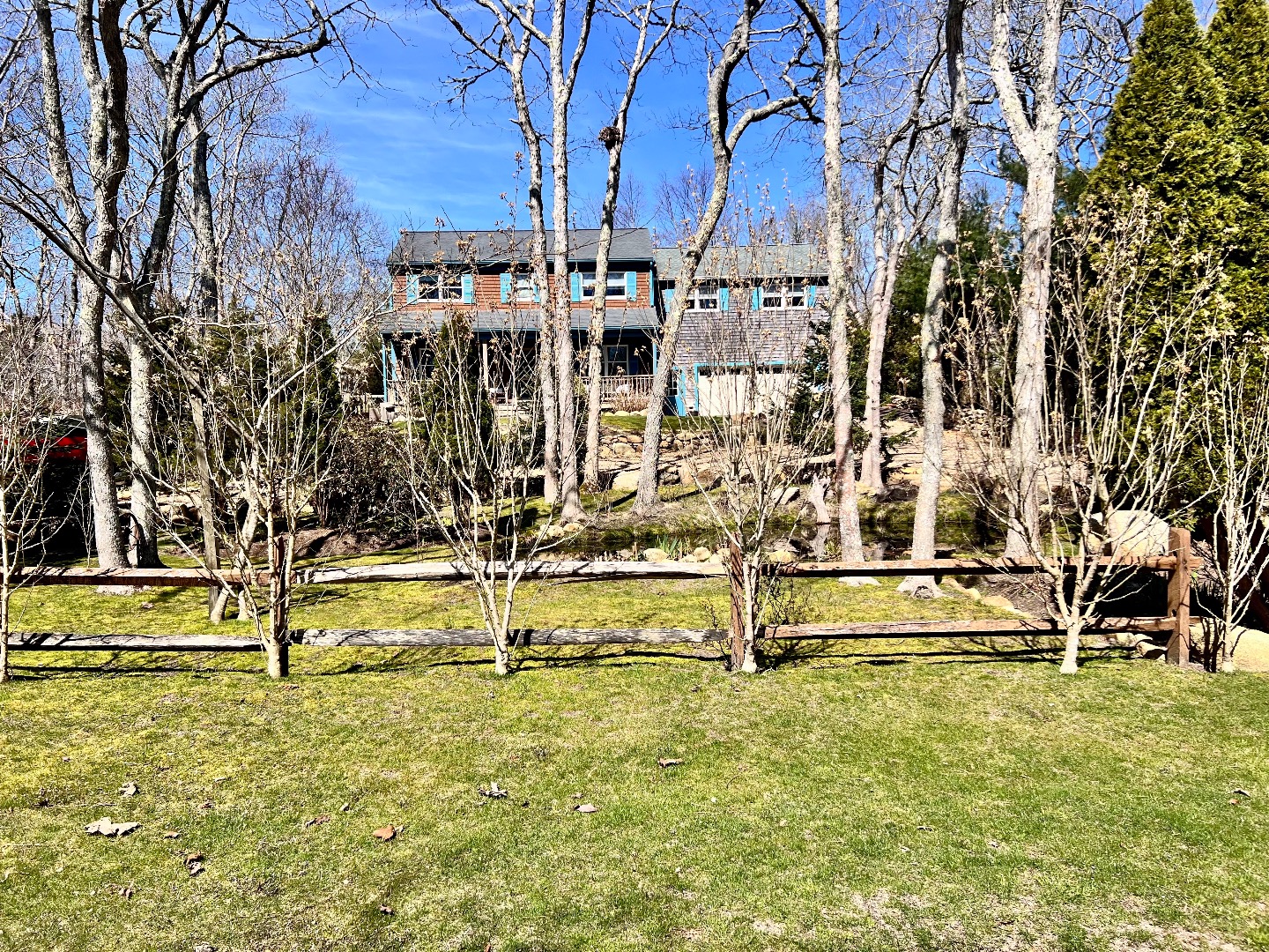 18 Cormorant Circle Edgartown, MA 02539 - Photo 35 of 42 a view of a swimming pool with a house