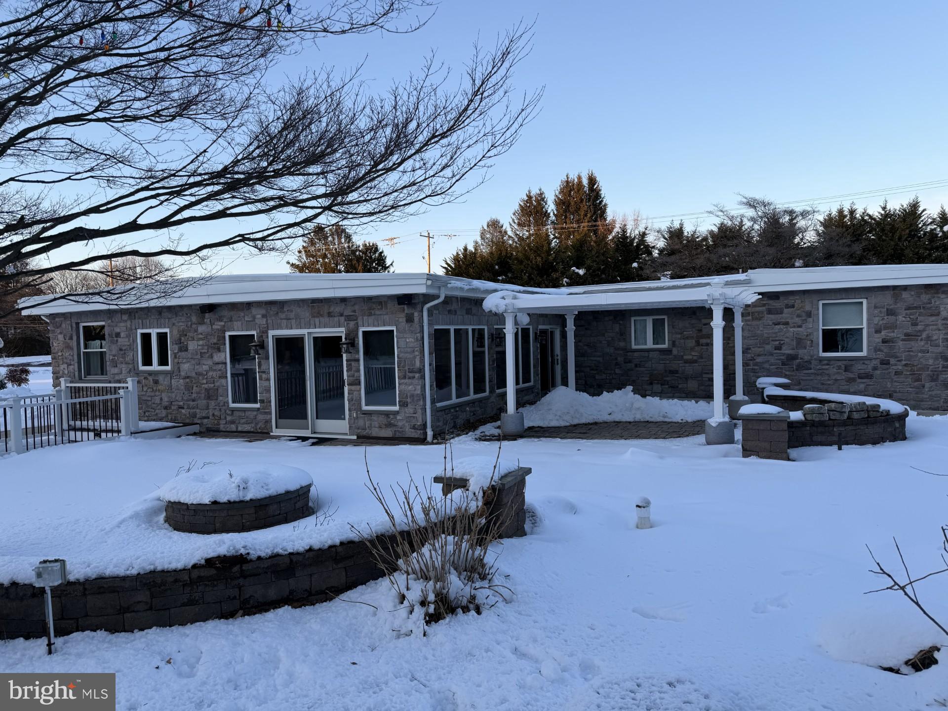 Charming stone home nestled on 2 acres