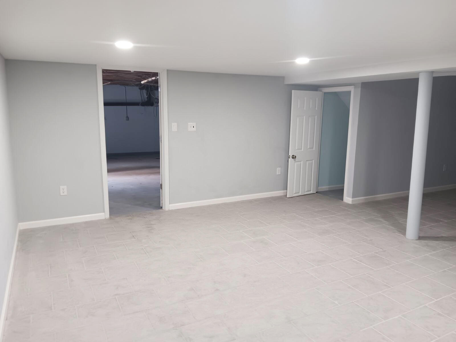 6239 North Barrens Road Roanoke, VA 24019 - Photo 23 of 26 New Tile & Drywall in Rec Room