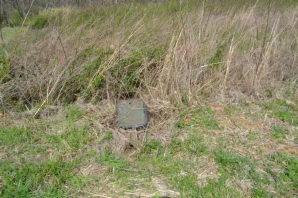 a view of a lake with a city