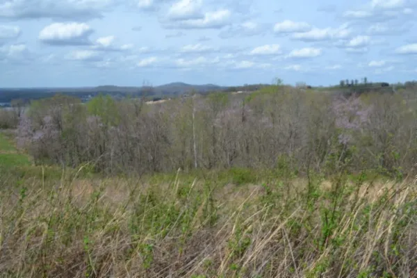 a view of mountain with lake view