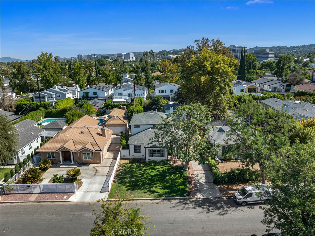 16762 Otsego Street Encino, CA 91436 - Photo 53 of 54 Front over view