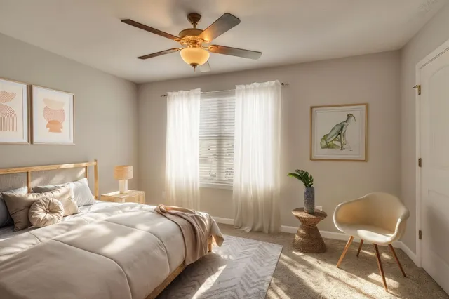 a view of house with trees in the background