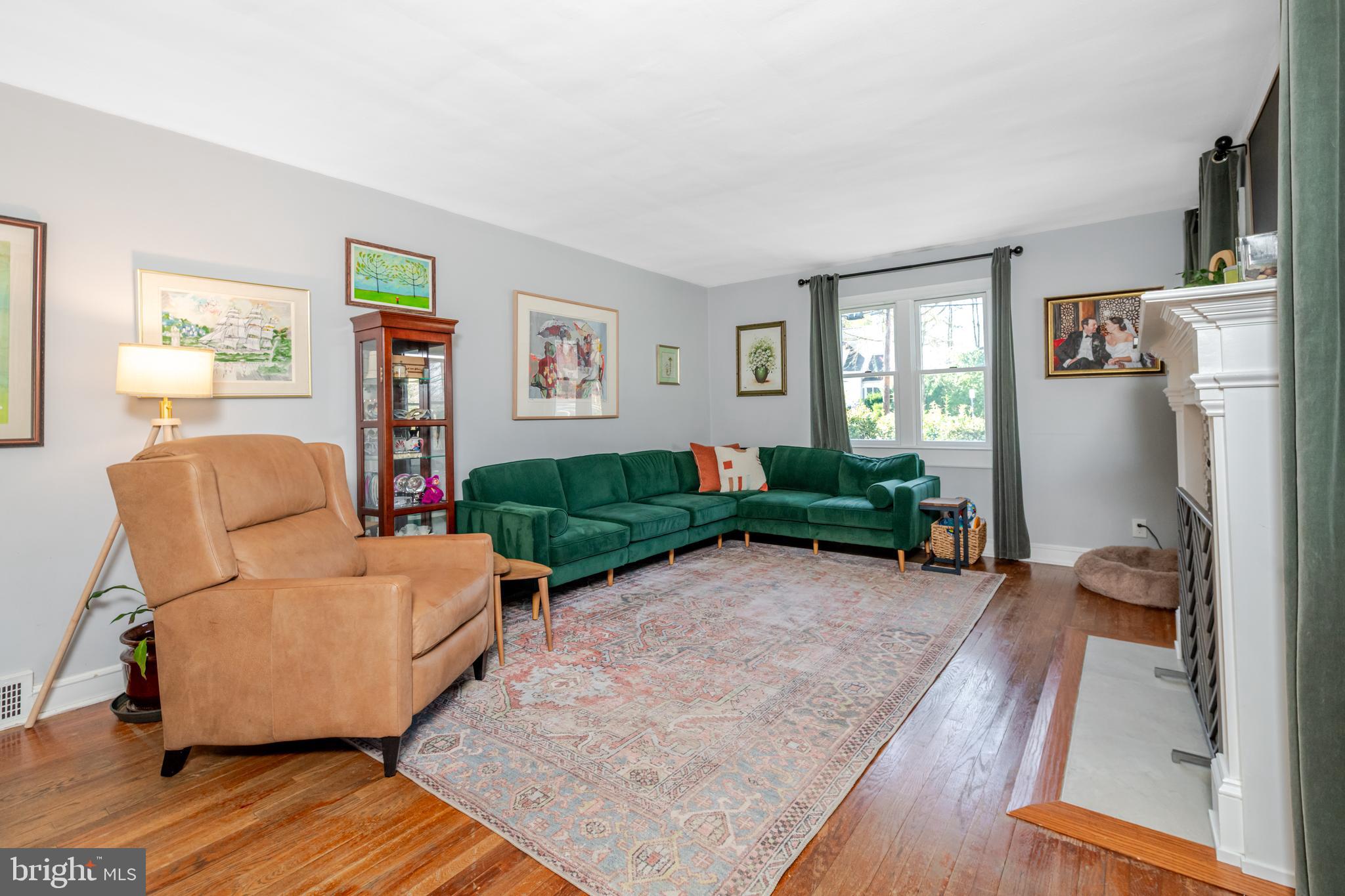 239 Hopkins Road Haddonfield, NJ 08033 - Photo 8 of 76 a living room with furniture and a large window
