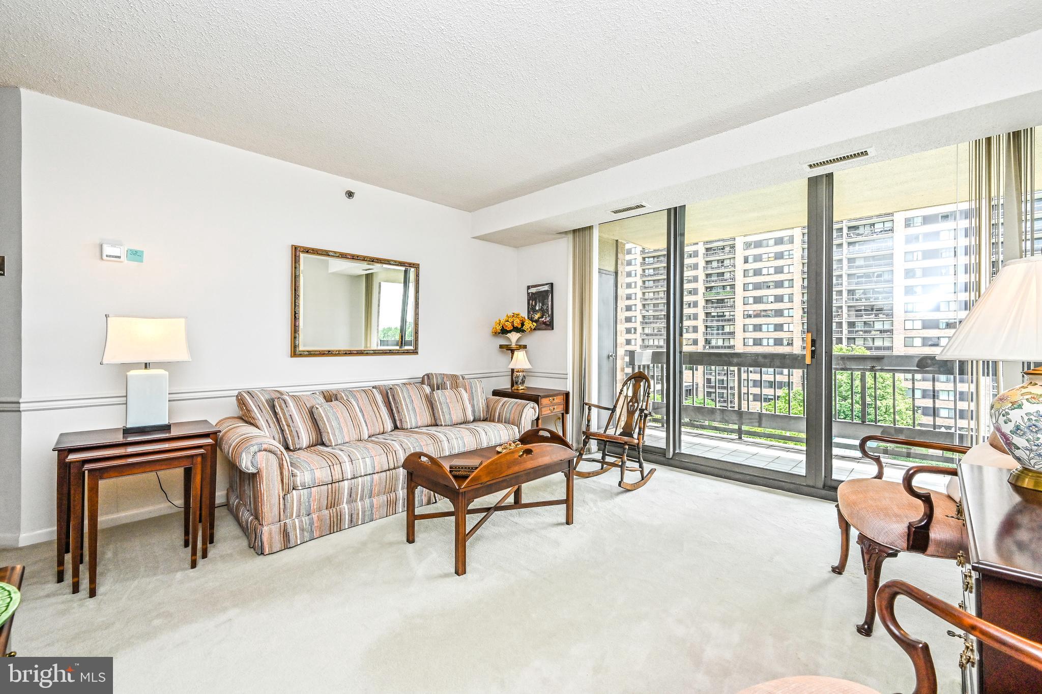 Living Room with access to Balcony