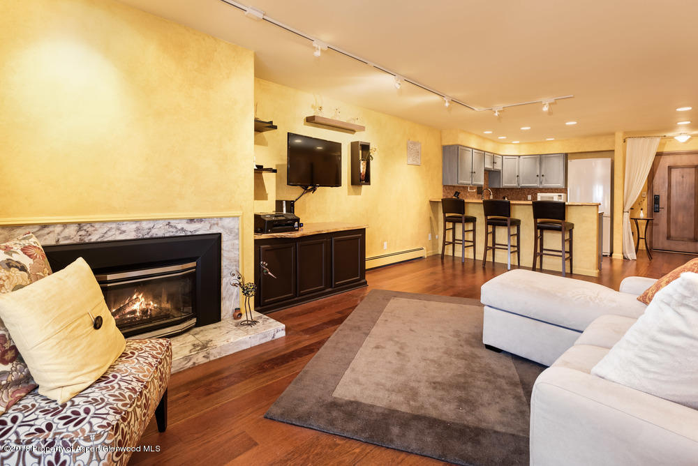 205 East Durant Avenue, Unit 1H Aspen, CO 81611 - Photo 5 of 15 Living Room