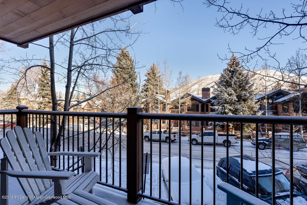 205 East Durant Avenue, Unit 1H Aspen, CO 81611 - Photo 9 of 15 Private Deck