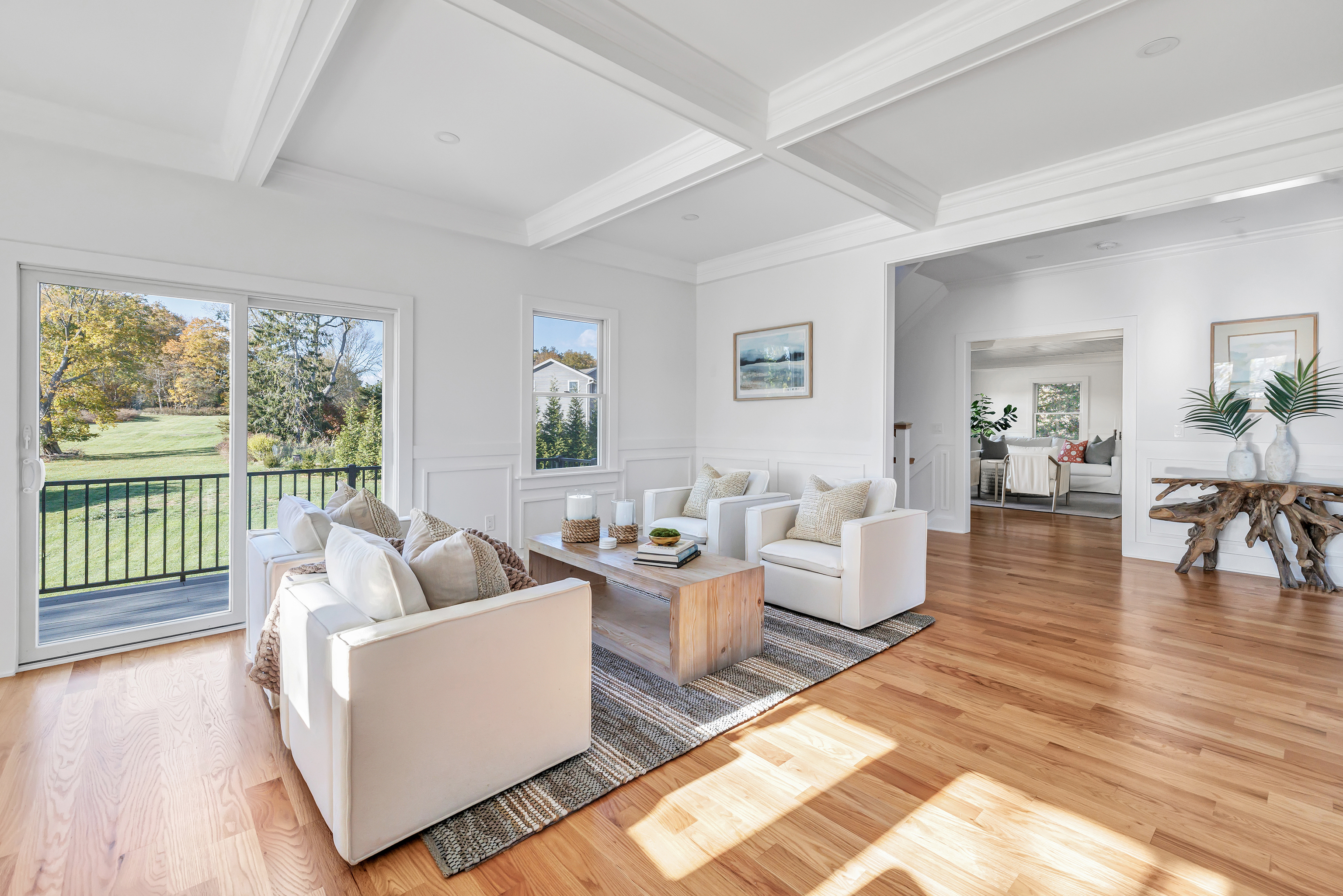 212 Milford Point Road Milford, CT 06460 - Photo 6 of 38 a living room with furniture and a large window