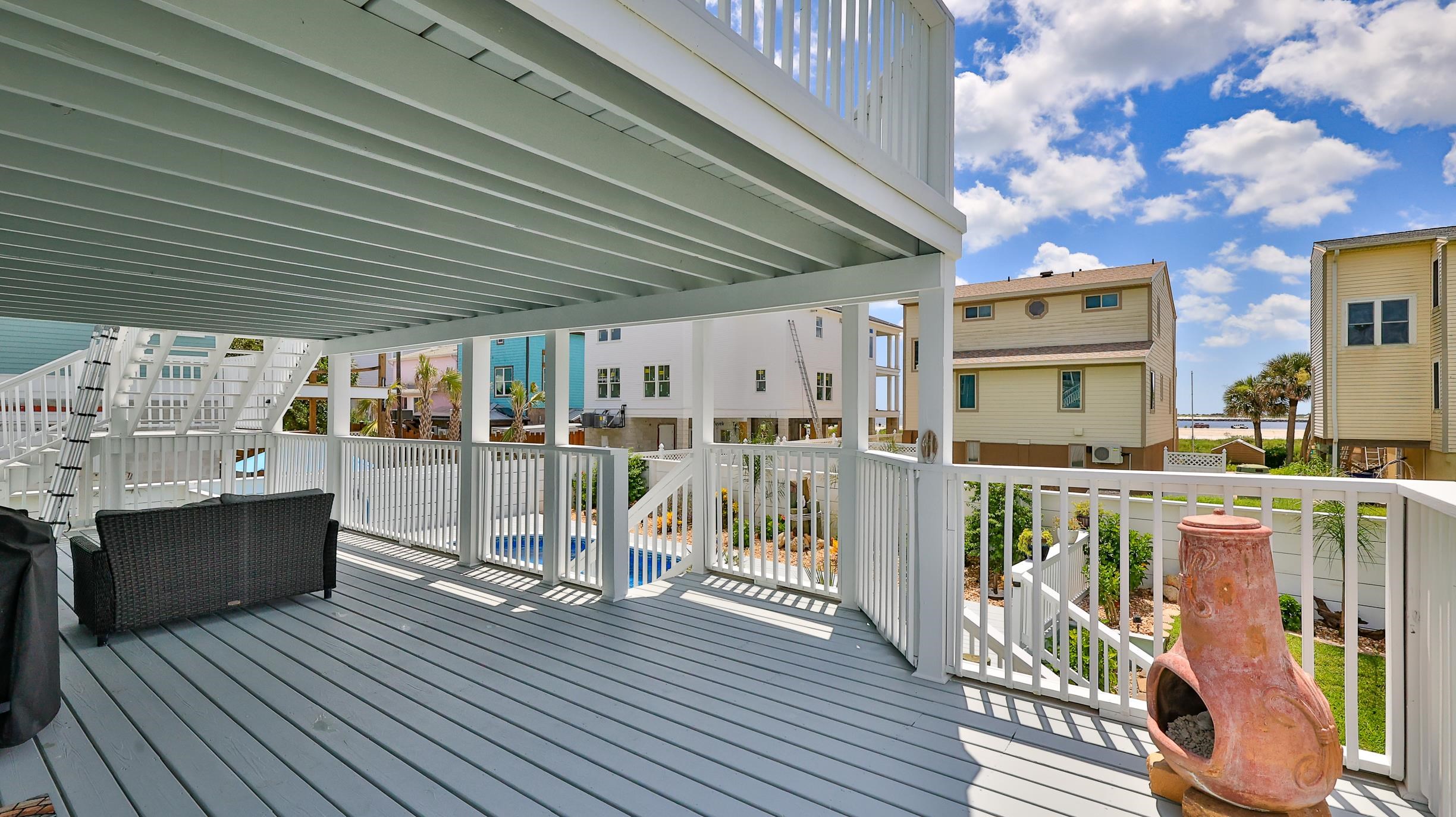 49 Zamora Street St. Augustine, FL 32084 - Photo 21 of 64 a view of a balcony with wooden floor