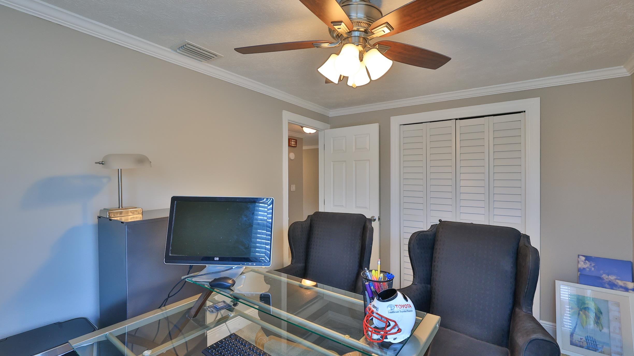 49 Zamora Street St. Augustine, FL 32084 - Photo 35 of 64 a view of a workspace with furniture and a window
