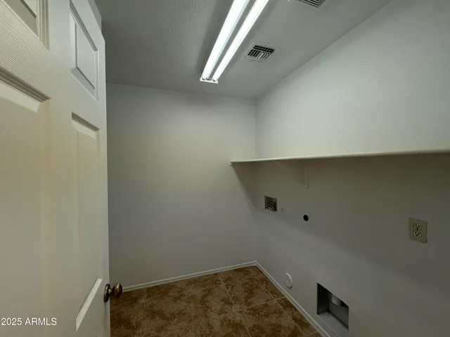 a close view of closet