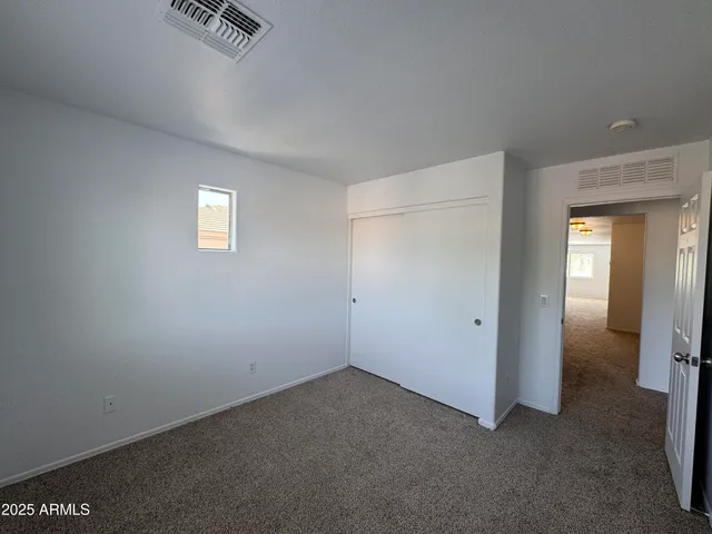 a view of empty room