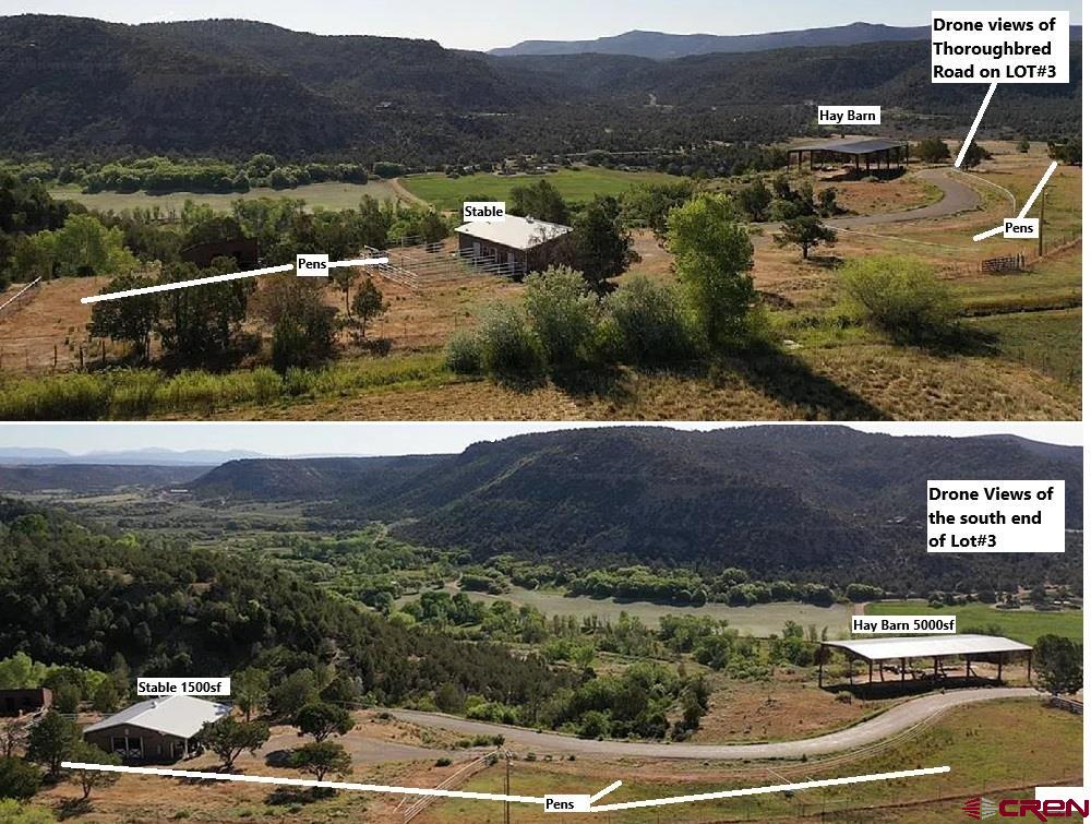 200 Thoroughbred Road Durango, CO 81303 - Photo 4 of 19 an aerial view of residential houses and outdoor space