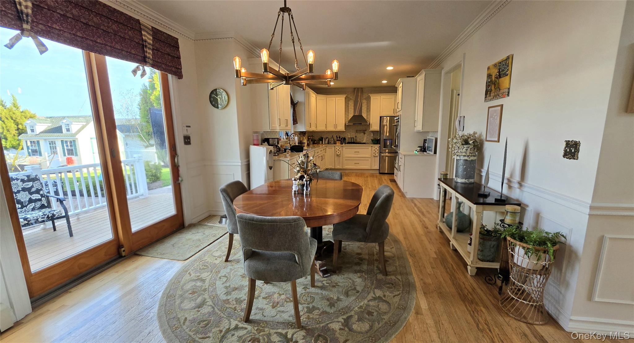 185 West Islip Road West Islip, NY 11795 - Photo 14 of 50 Endless Kitchen Dining area at Sliders leading to backyard