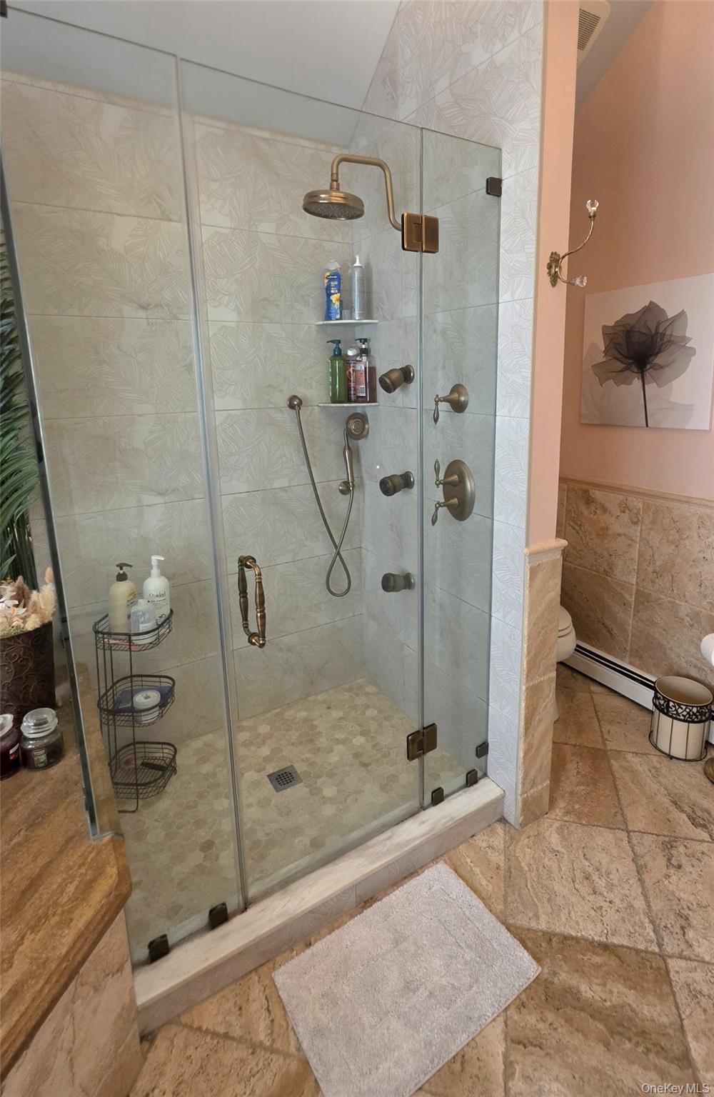 185 West Islip Road West Islip, NY 11795 - Photo 37 of 50 Glass shower enclosure in Primary Bathroom