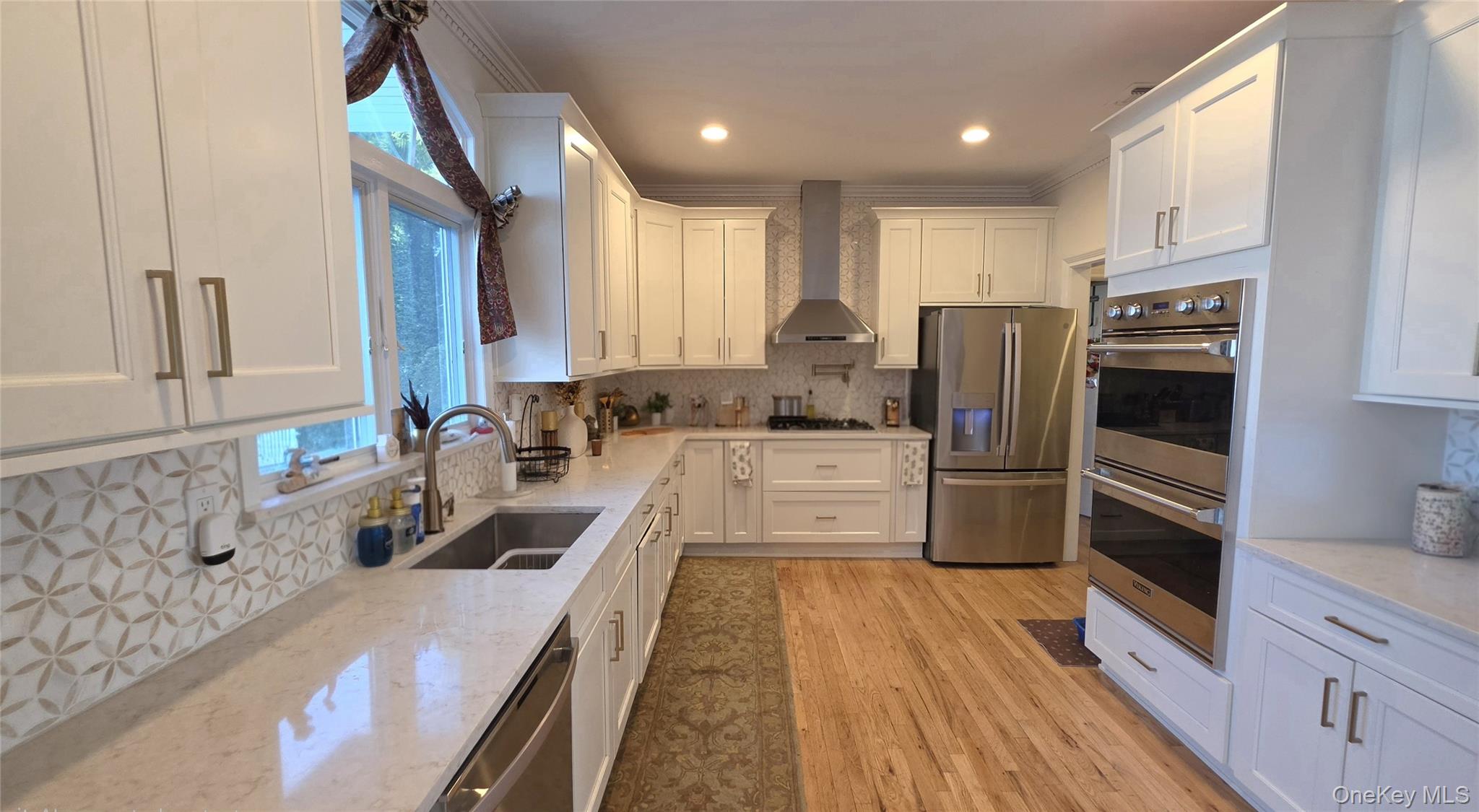 185 West Islip Road West Islip, NY 11795 - Photo 10 of 50 Chef's Kitchen with high end VIKING Double ovens and VIKING gas cooktop