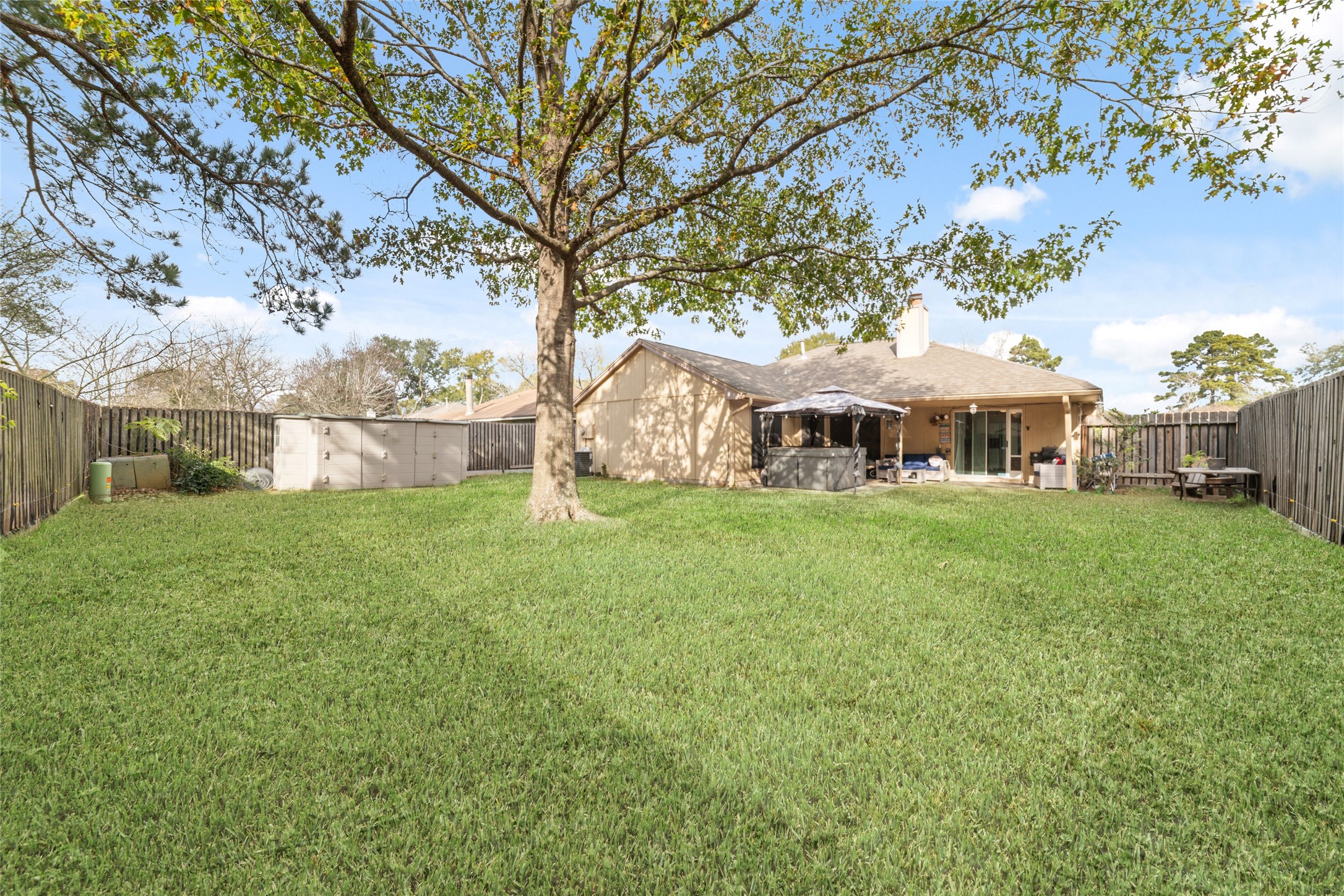 3315 Haydee Road Spring, TX 77388 - Photo 29 of 29 a front view of house with yard and green space
