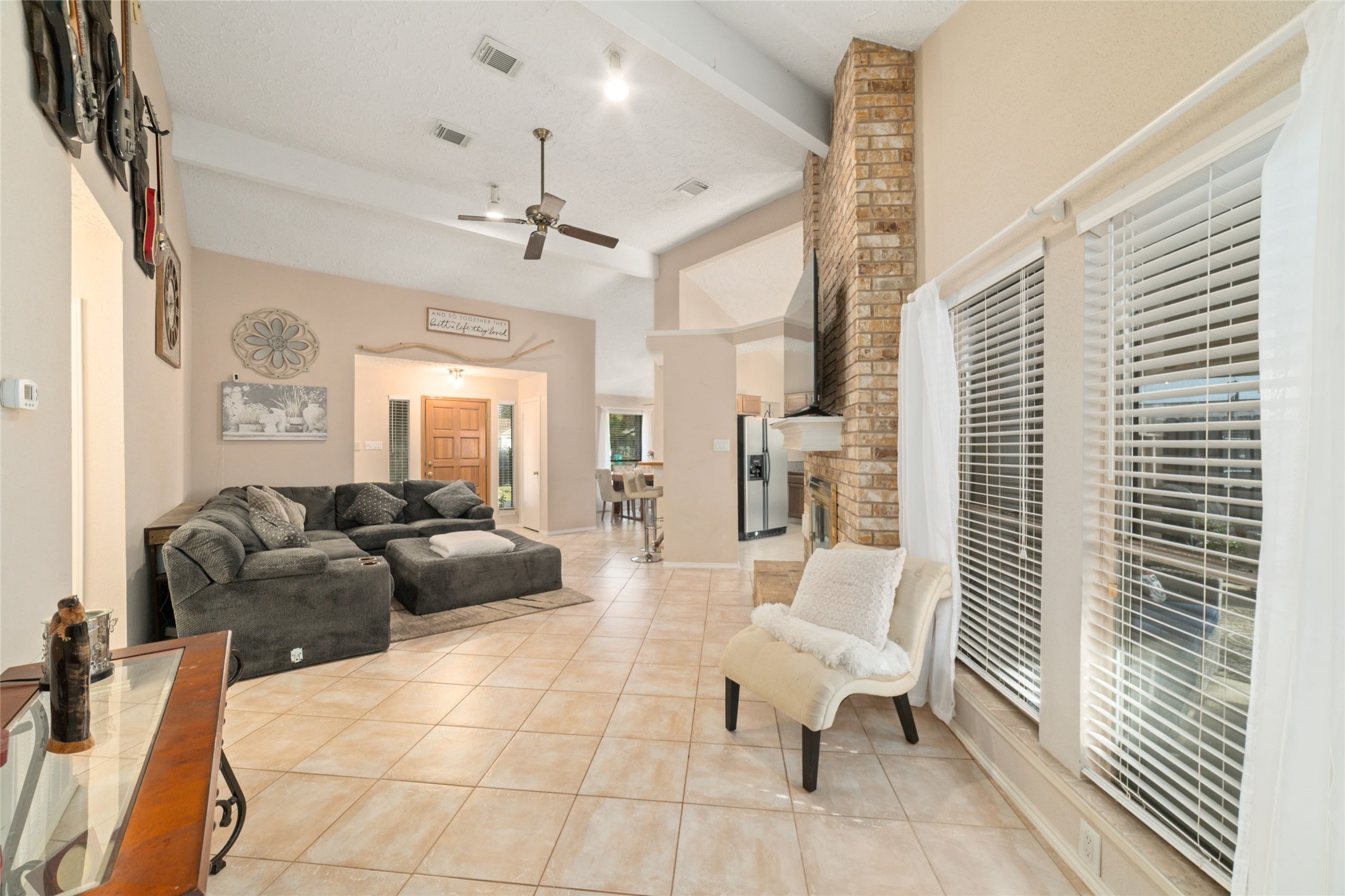 3315 Haydee Road Spring, TX 77388 - Photo 9 of 29 a living room with furniture and a large window