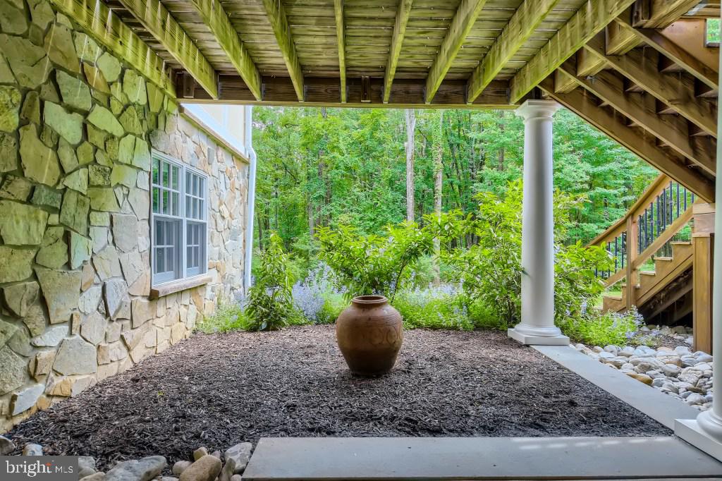 10800 Stevenson Road Stevenson, MD 21153 - Photo 54 of 80 View from French doors in lower level & bluestone