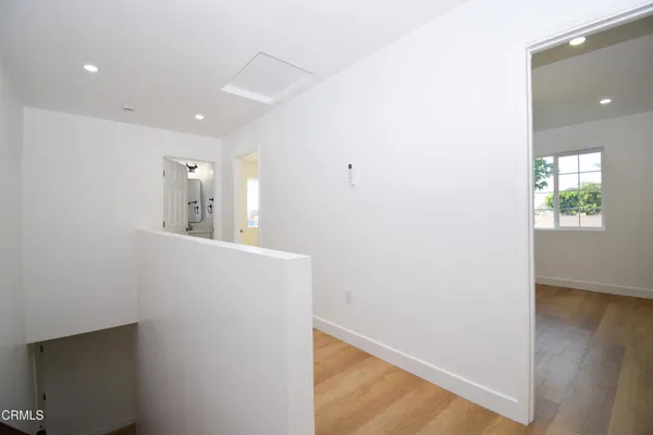 a view of livingroom with hardwood