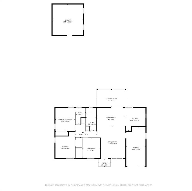 413 Simmons Drive Hurst, TX 76053 - Photo 26 of 26 a picture of a bench in front of a gate