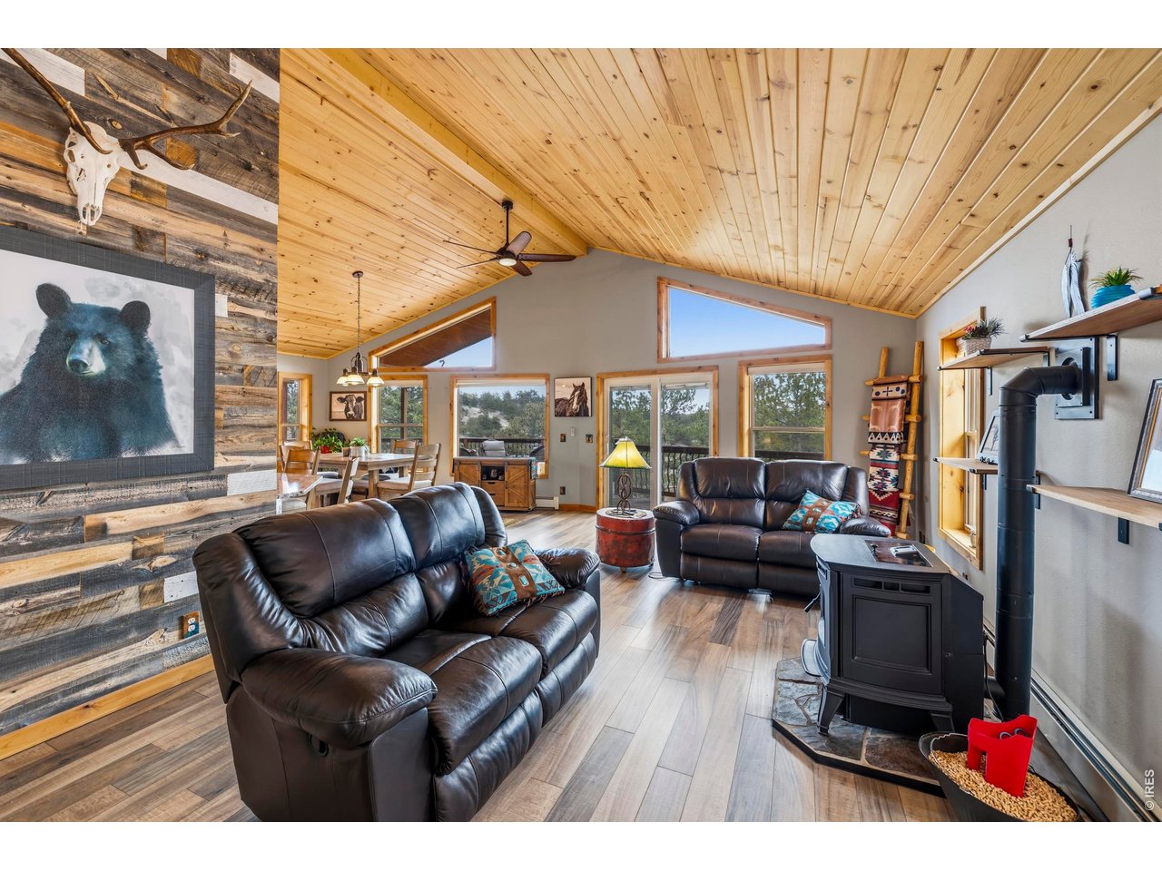 557 Redbluff Road Livermore, CO 80536 - Photo 4 of 50 Sunny yet rustic western interior