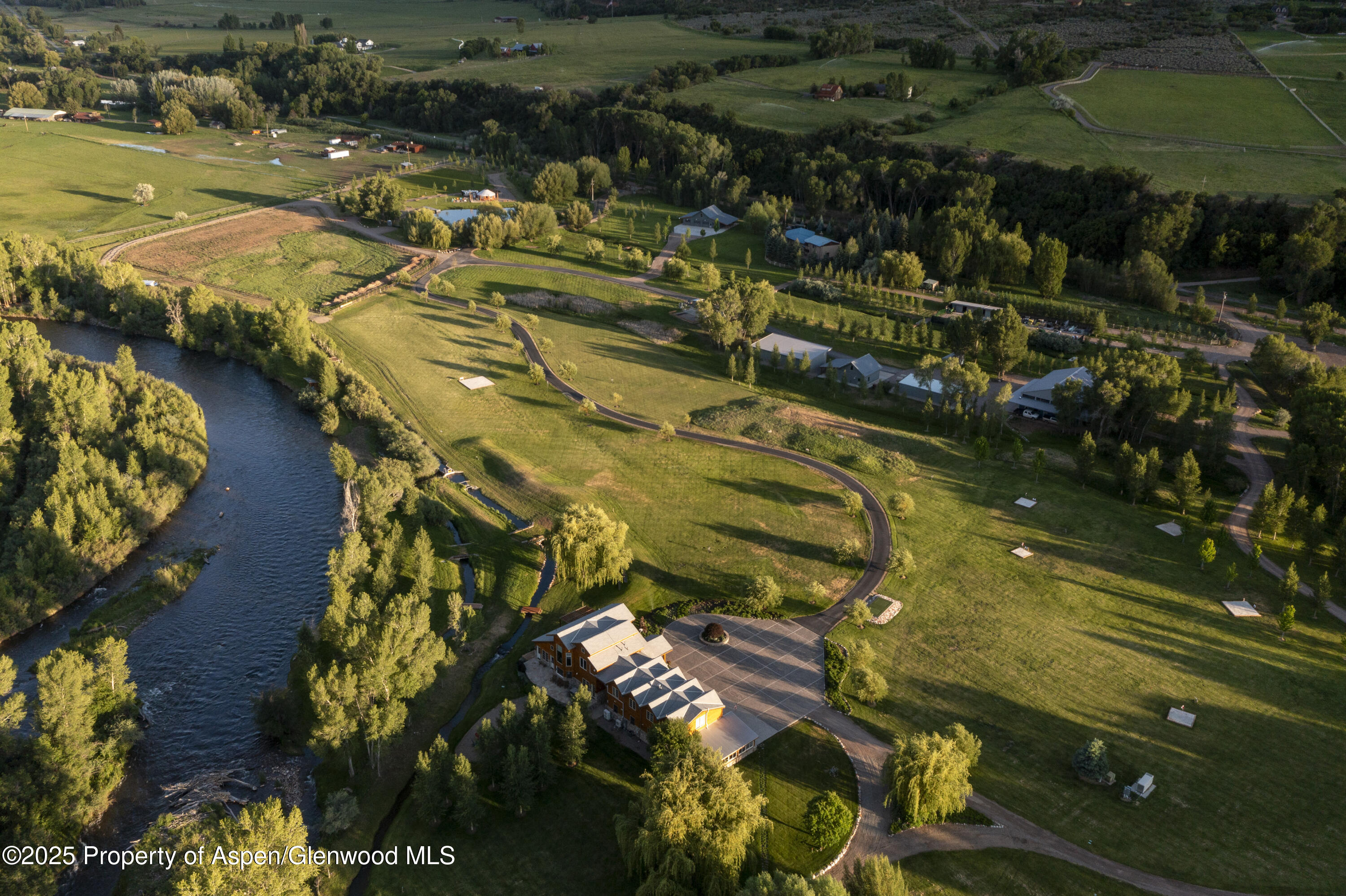 1207 Hooks Spur Road Basalt, CO 81621 - Photo 12 of 35 6-River Aerial Hookspur-0375