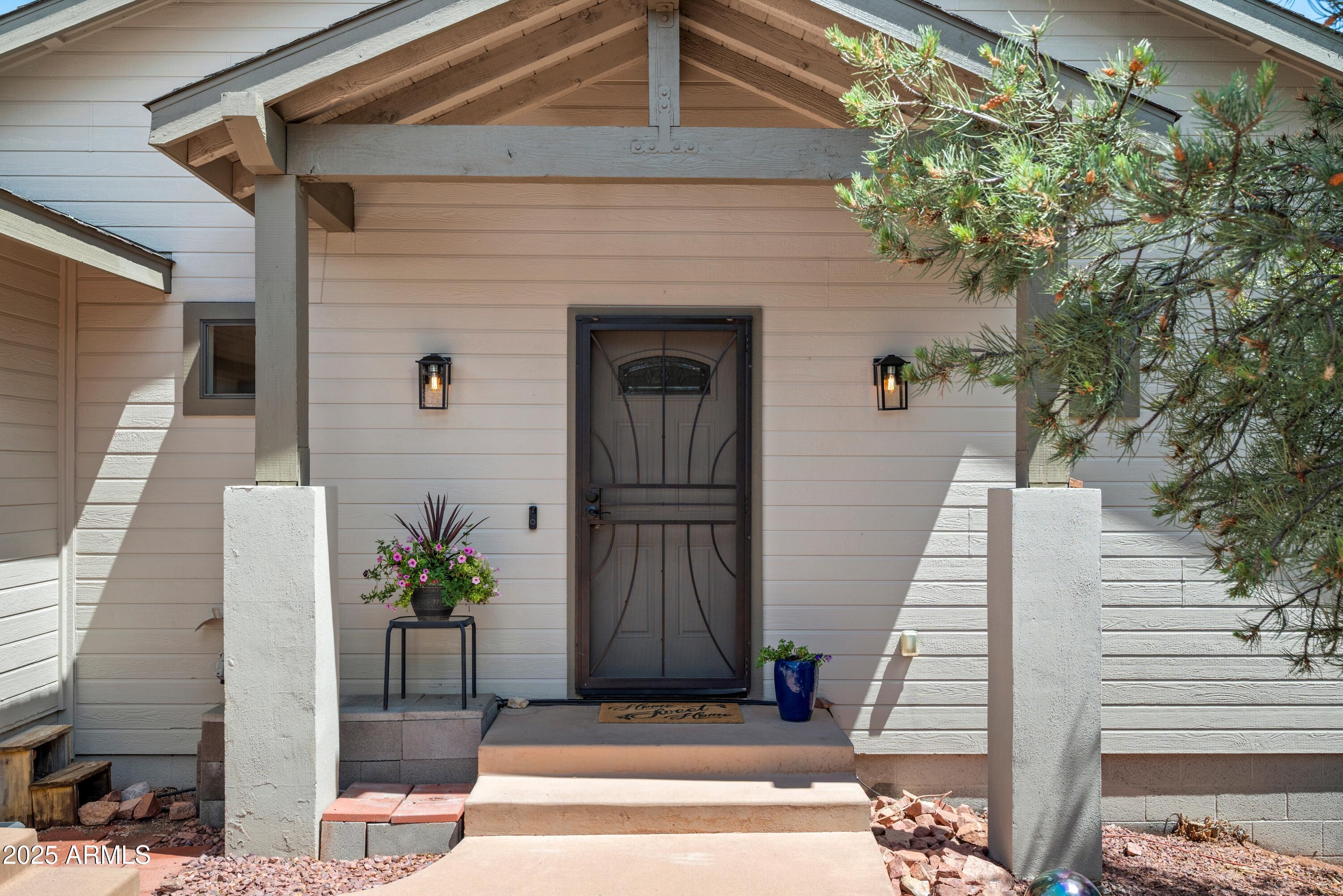 814 West Rim View Road Payson, AZ 85541 - Photo 2 of 42 a view of a entryway door of the house