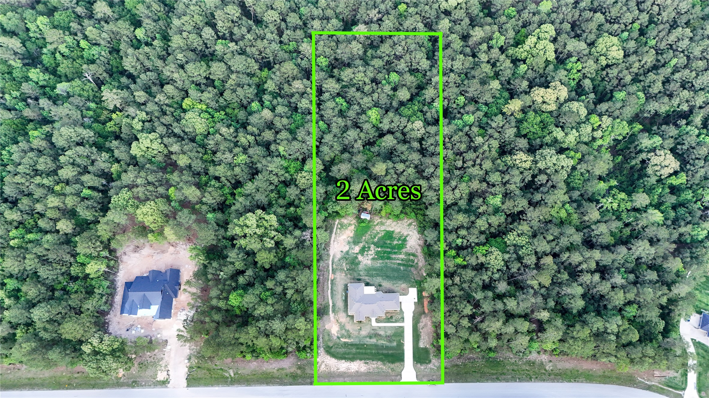 120 Sanctuary Road Huntsville, TX 77340 - Photo 38 of 38 an aerial view of a house with yard