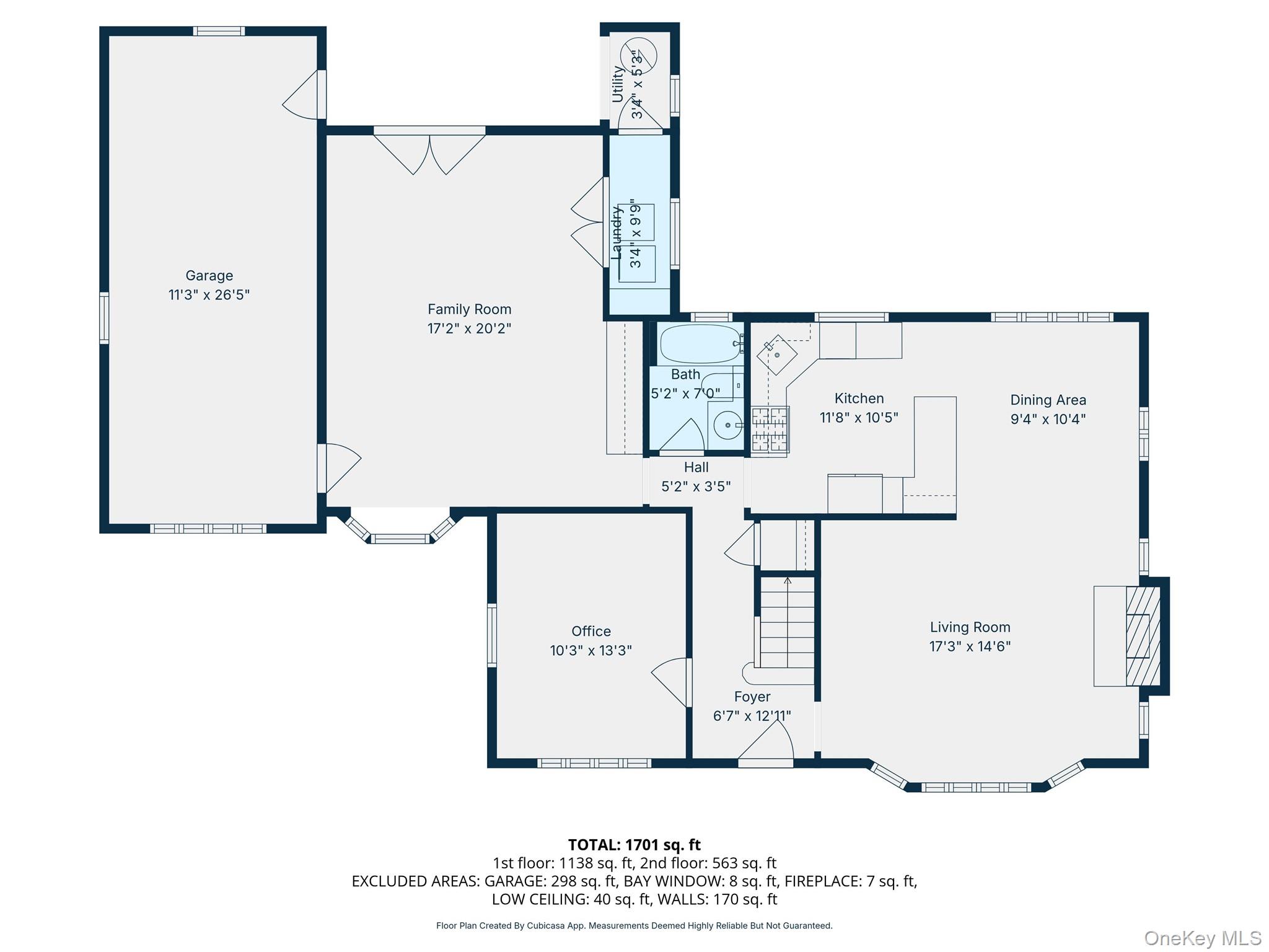 73 Parma Road Island Park, NY 11558 - Photo 35 of 37 a picture of a room with a white wall and white walls