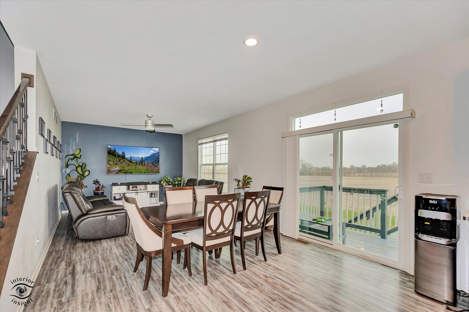 15101 Quincy Way Manhattan, IL 60442 - Photo 12 of 28 a view of a dining room with furniture and wooden floor