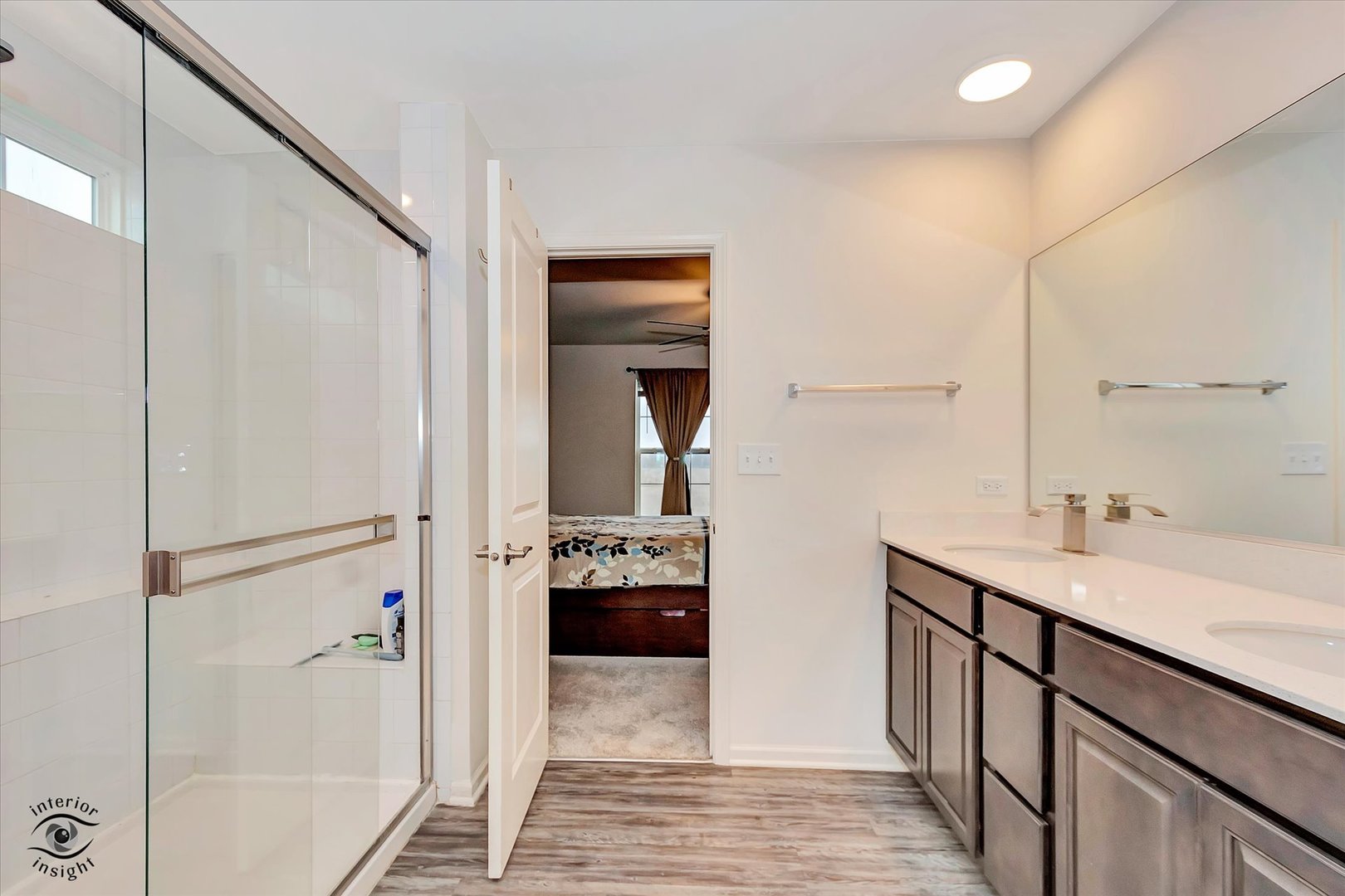 15101 Quincy Way Manhattan, IL 60442 - Photo 21 of 28 a kitchen with a sink and refrigerator