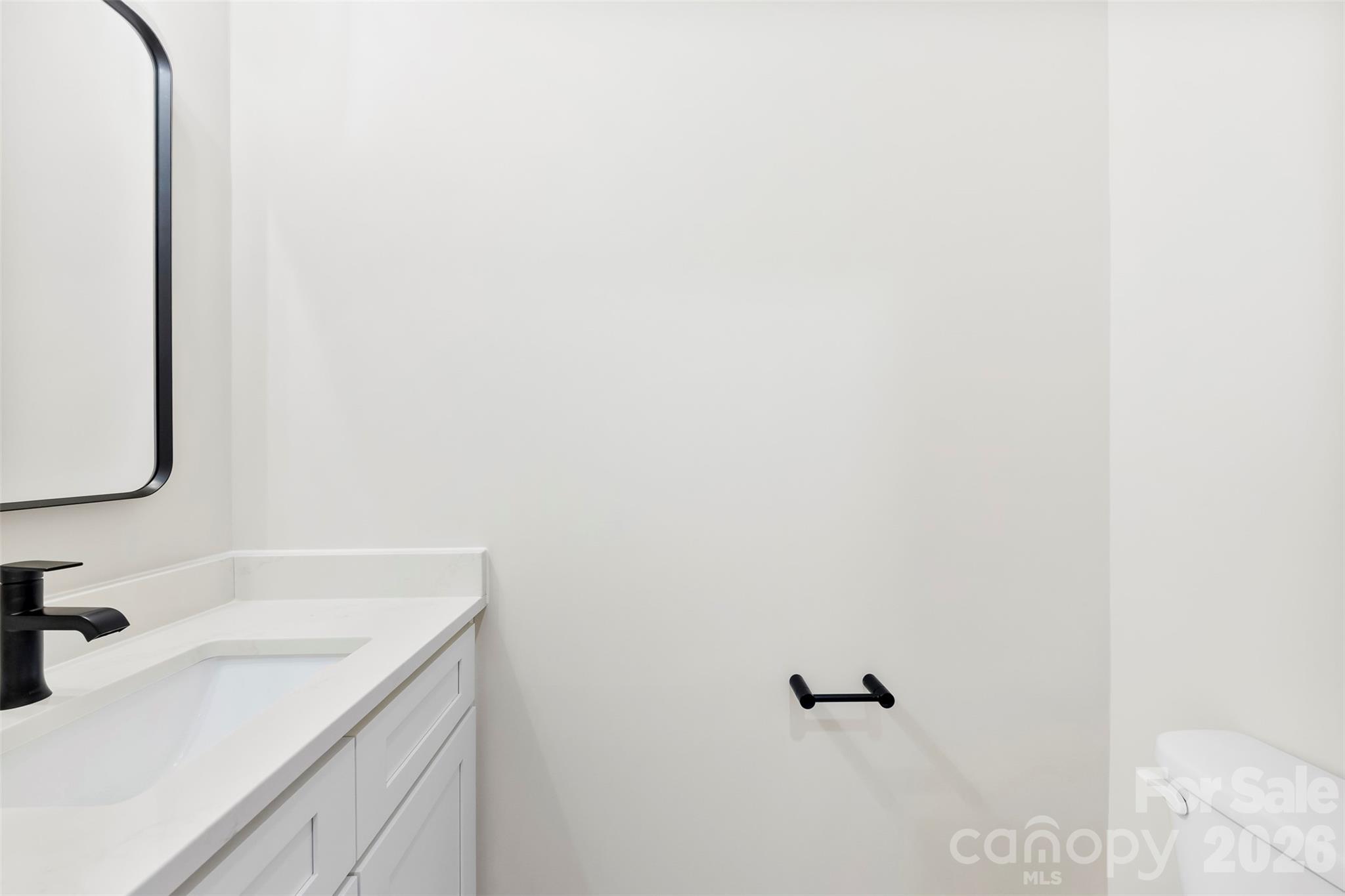 551 Perry Road Troutman, NC 28166 - Photo 18 of 47 a bathroom with a sink and a mirror