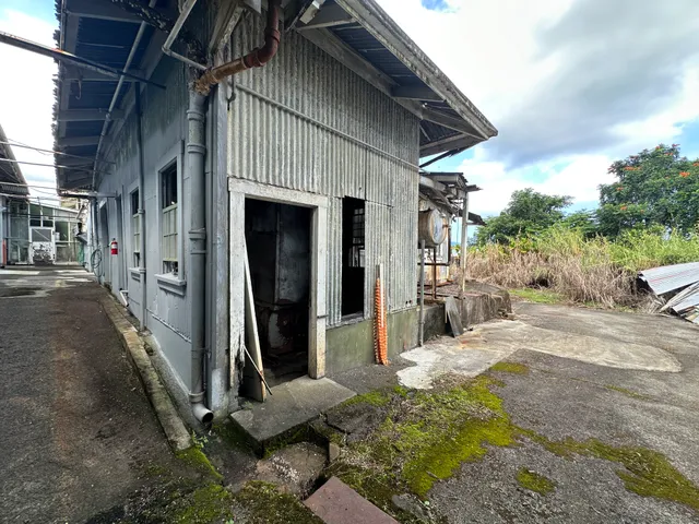 a view of a house with backyard