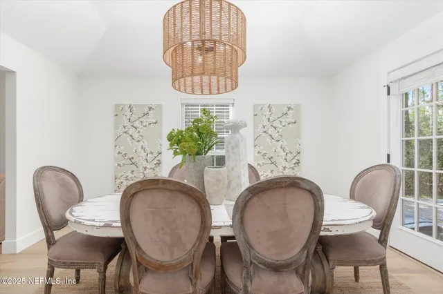 a bedroom with a bed and a fireplace