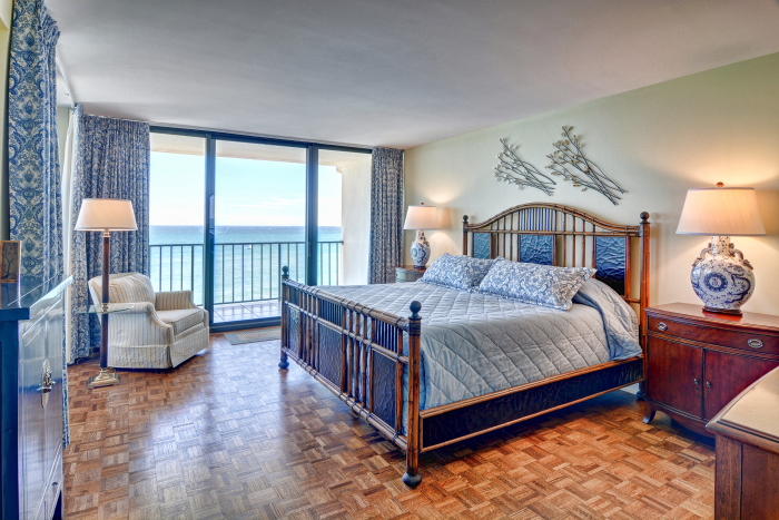 100 South Beach Road, Unit 701 Tequesta, FL 33469 - Photo 12 of 36 Master Bedroom- Balcony