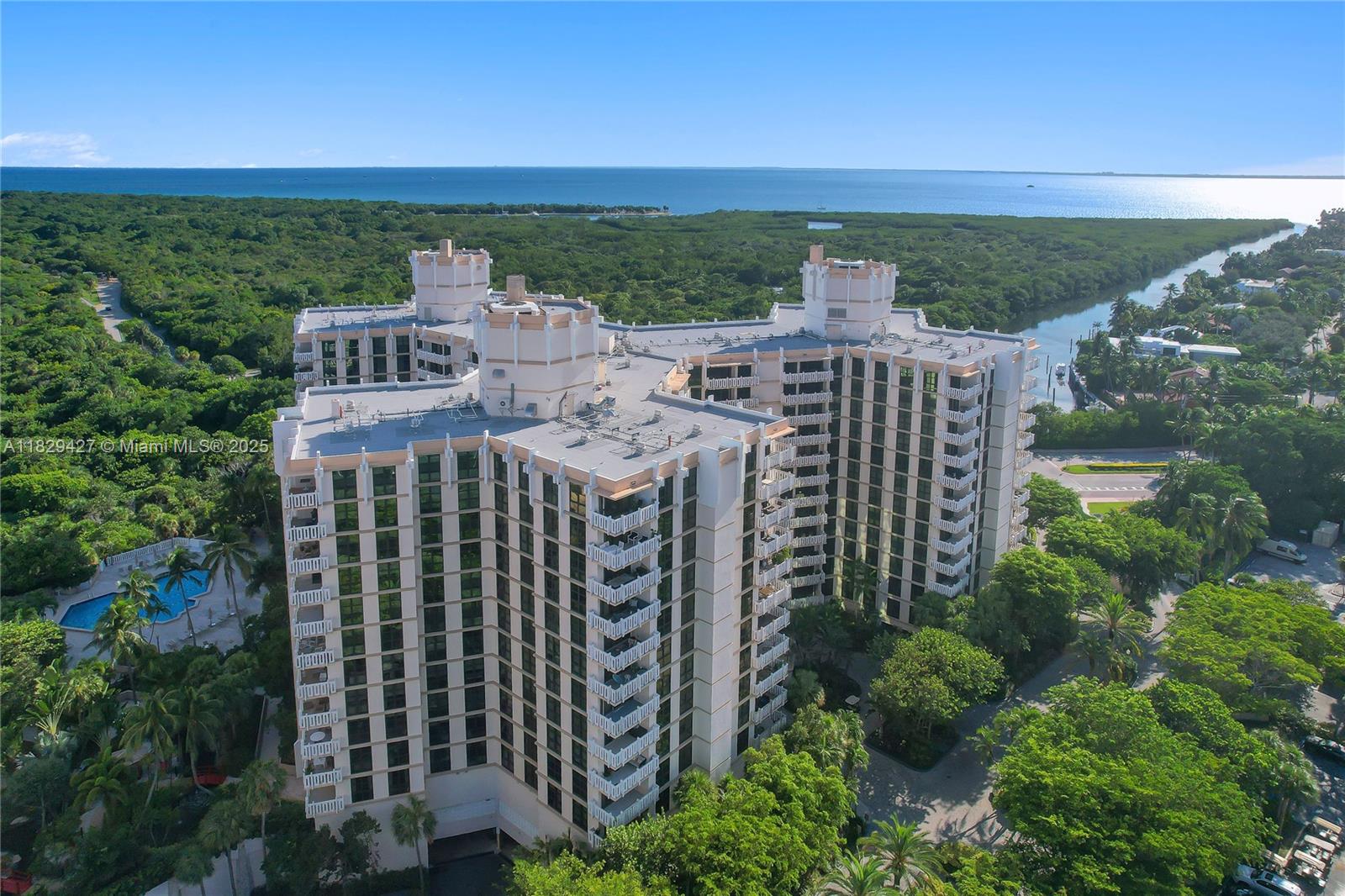 1121 Crandon Boulevard, Unit F201 Key Biscayne, FL 33149 - Photo 5 of 56 a view of a city from a balcony