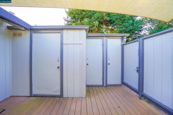 a view of a street with a building in front of it