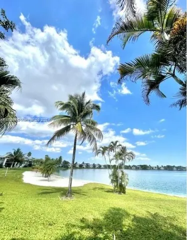 a view of an ocean and beach