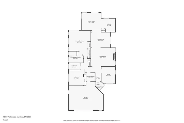 $498,000 | 40493 VÃa Estrada, Murrieta, CA 92562