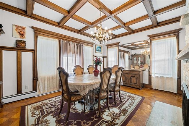 2746 John F. Kennedy Boulevard Jersey City, NJ 07306 - Photo 11 of 37 a view of a dining room with furniture window and wooden floor