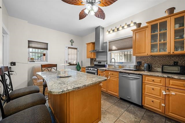 2746 John F. Kennedy Boulevard Jersey City, NJ 07306 - Photo 14 of 37 a kitchen with granite countertop lots of counter top space