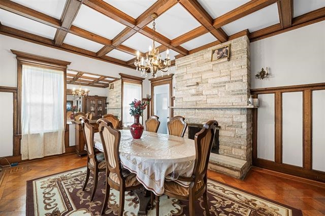 2746 John F. Kennedy Boulevard Jersey City, NJ 07306 - Photo 10 of 37 a view of a dining room with furniture window and wooden floor