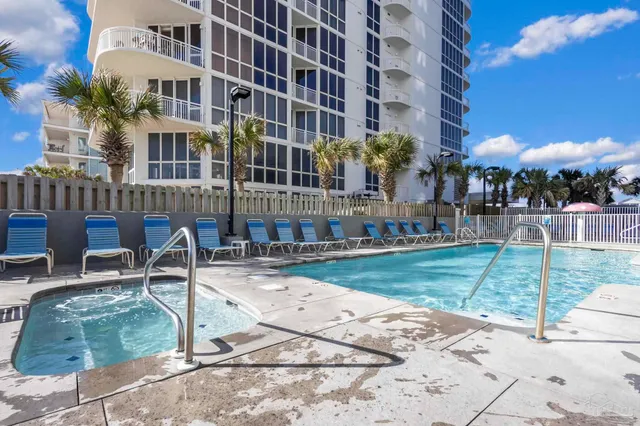 a view of a terrace with chairs
