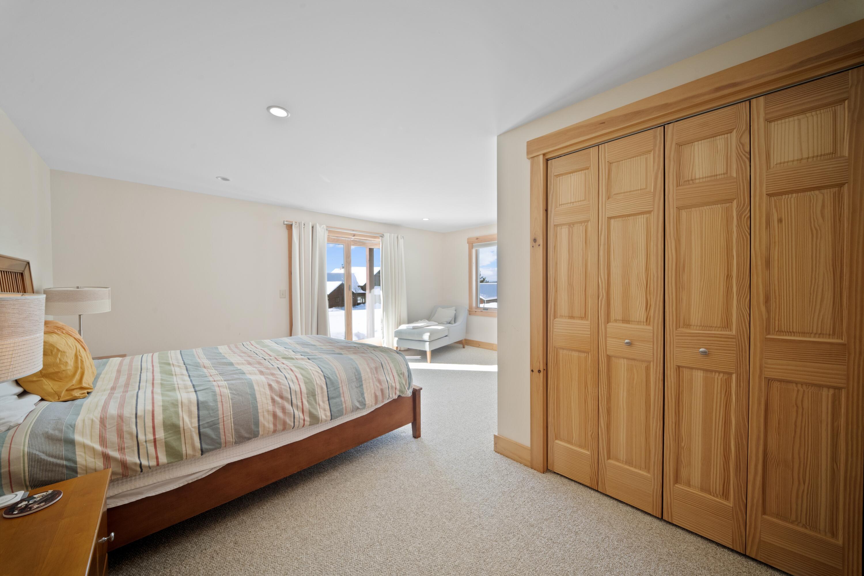 42 Whip Willow Farm Road, Unit 19 Rangeley, ME 04970 - Photo 39 of 51 Third Bed with Walkout