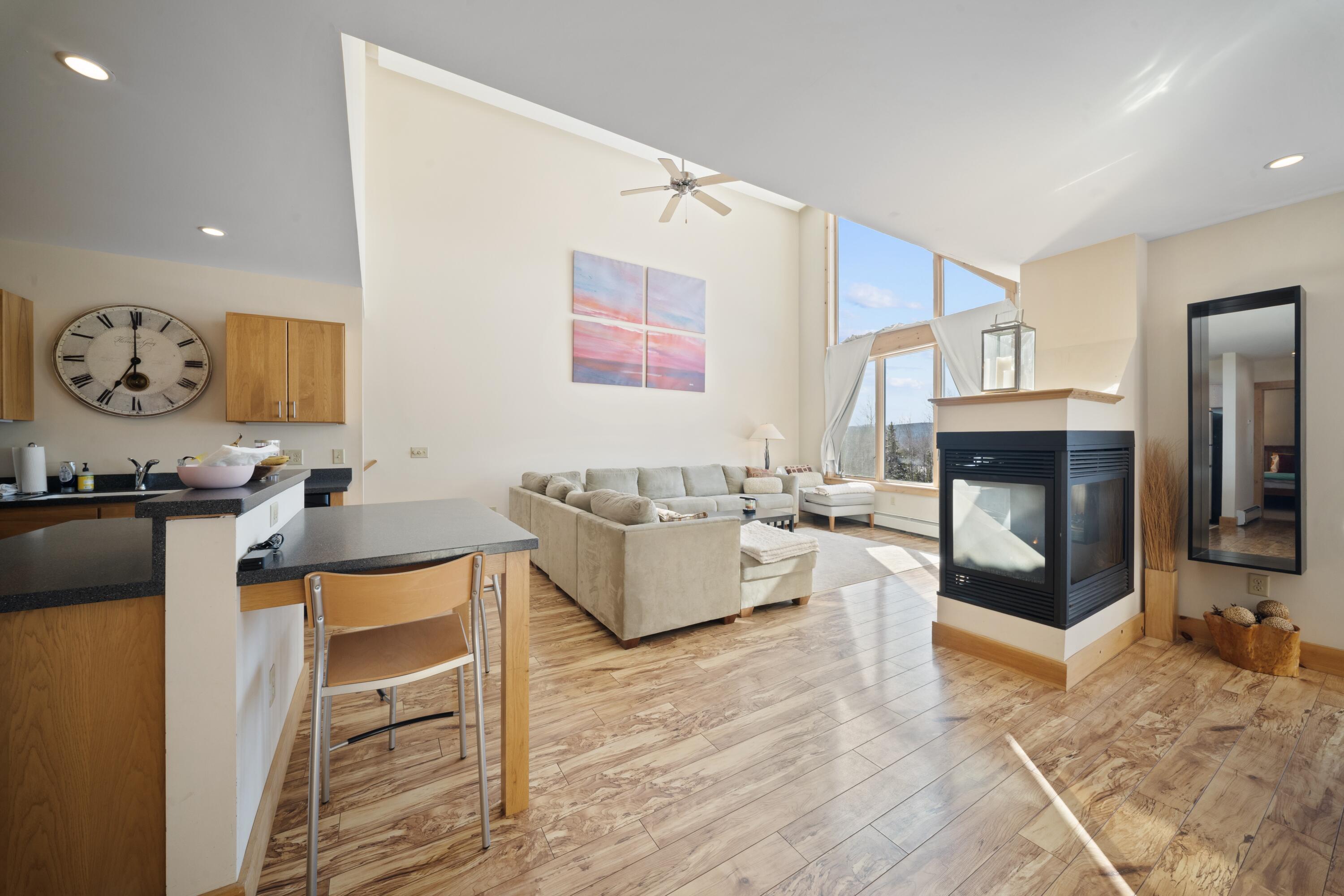 42 Whip Willow Farm Road, Unit 19 Rangeley, ME 04970 - Photo 9 of 51 Kitchen / Living