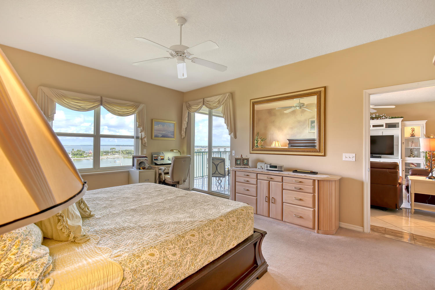 100 Riverside Drive, Unit 802 Cocoa, FL 32922 - Photo 11 of 24 Master BR With River Views