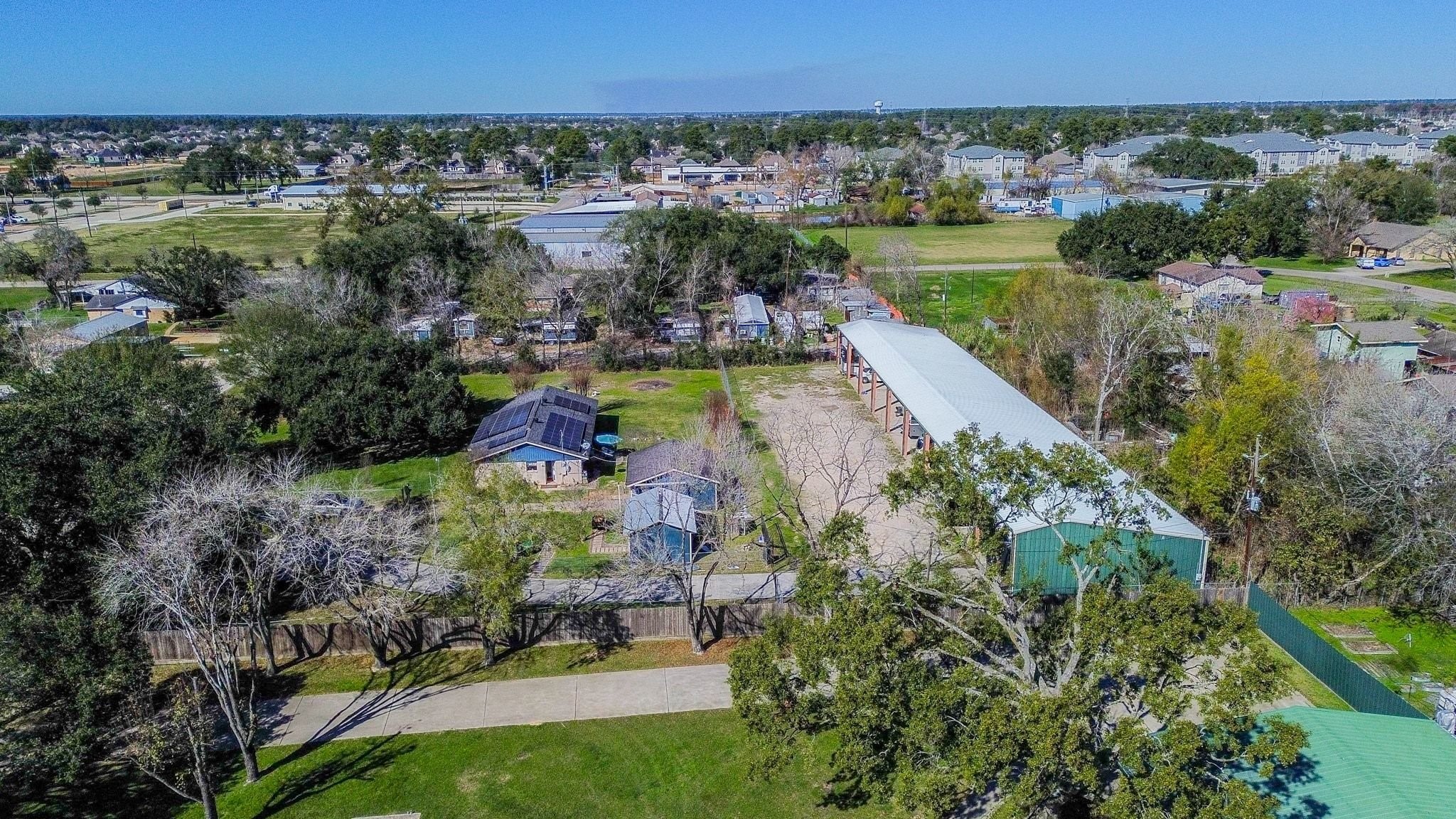 18910 Carrot Street Spring, TX 77379 - Photo 5 of 48 a view of a city and a lake view