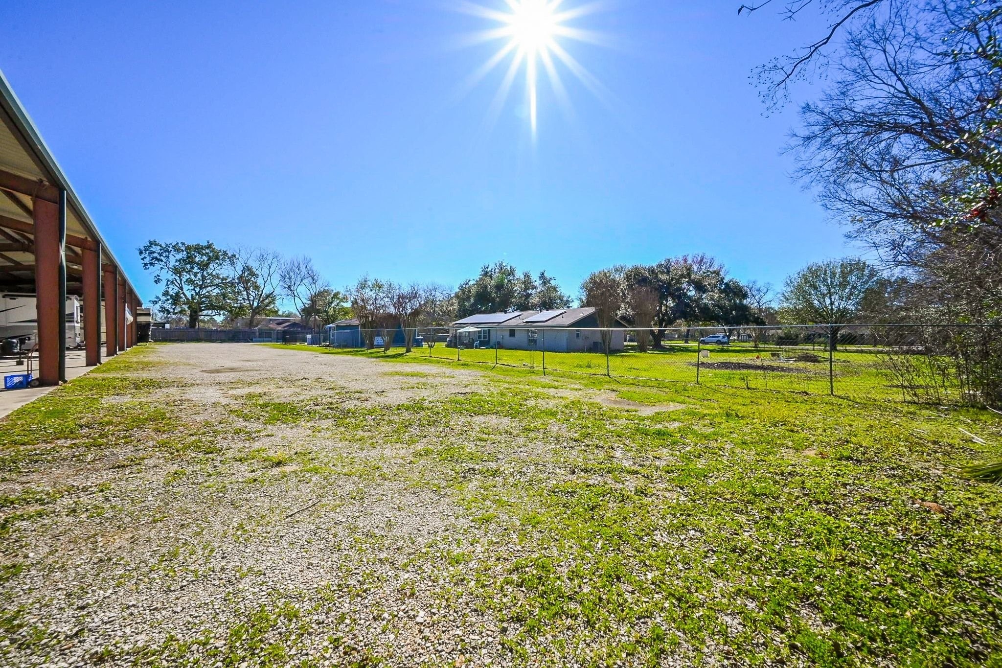 18910 Carrot Street Spring, TX 77379 - Photo 10 of 48 a view of a swimming pool with an outdoor space and seating area