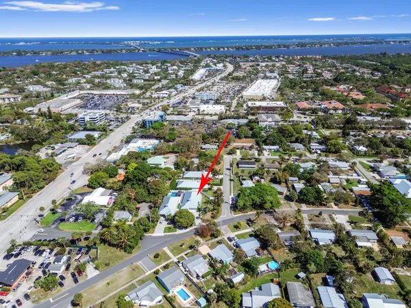 a view of city and mountain